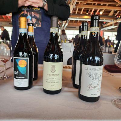 Some of the wines being poured tonight at the 2023 Italian Tre Biccherri wine tasting event ! :)