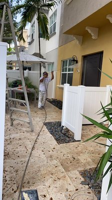 Patio painting