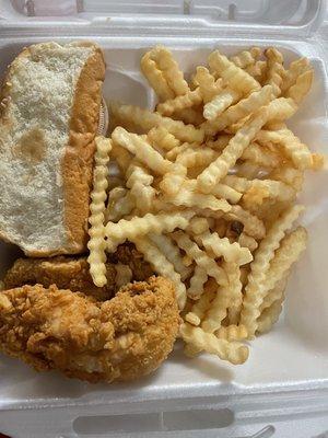 The Box Combo - 4 Chicken Fingers