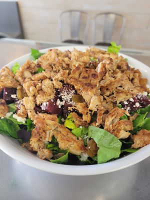 Our FAMOUS Beet Salad with Chopped Chicken