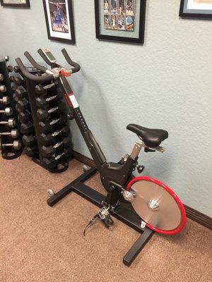 Keiser M-3I Group Cycling bike.  Hands down is  the best  of the best!