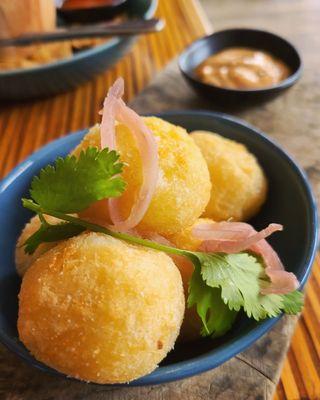 Fried Yucca Balls