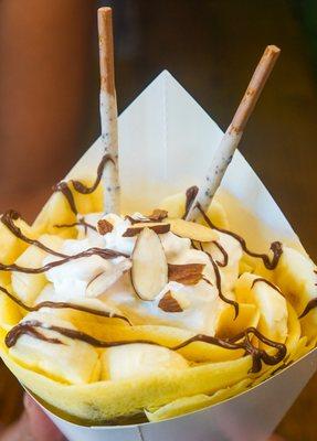 Banana Nutella Crepe