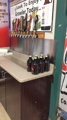 Growler station!