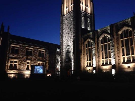 outdoor cinema