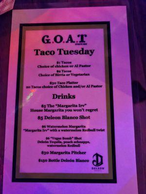 Amazing 2 dollar Tuesday specials October 2020