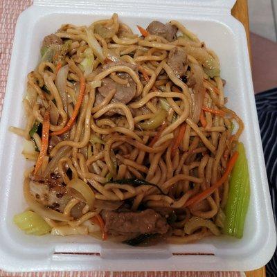 Beef chow mein