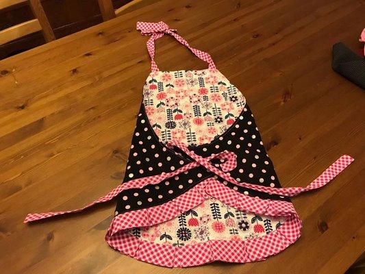 Reversible Apron - Easy beginner project.  Made to fit any size