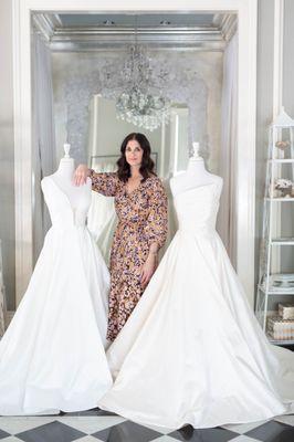 Amy Casbarian, owner of Wedding Belles since its opening in 2004.