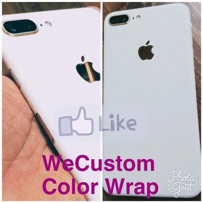 Would you like to be unique! We do custom color body wrap for your iPhone.