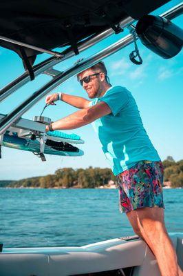 Lakeside Watersports staff members are all experts in water sports professionally trained