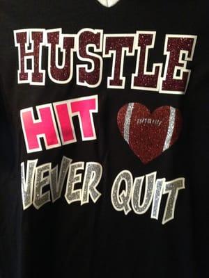 Custom Glitter T-shirts