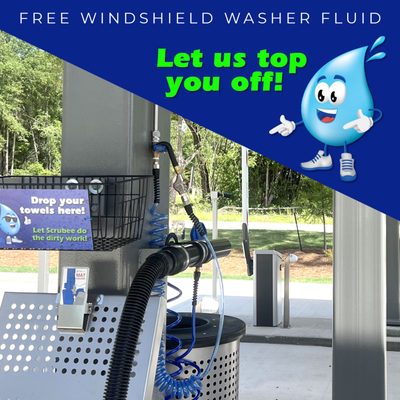 Free Windshield Washer Fluid