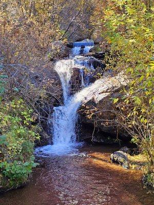 Waterfall hike close by