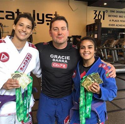 Several member of our jiu-jitsu team placed 1st in their division at the Atlanta International Open this year (2017)!