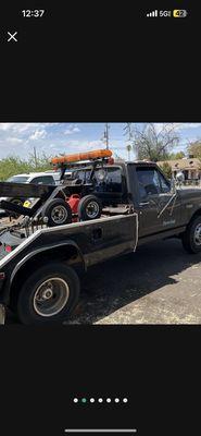 Indian School Tow Truck