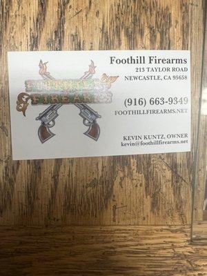 Foothill Firearms