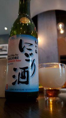 Nigori sake