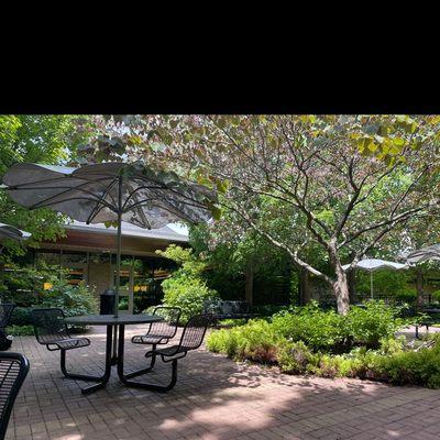 Lovely terrace for some fresh air / outdoor space to read or work