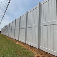 White Vinyl Fencing