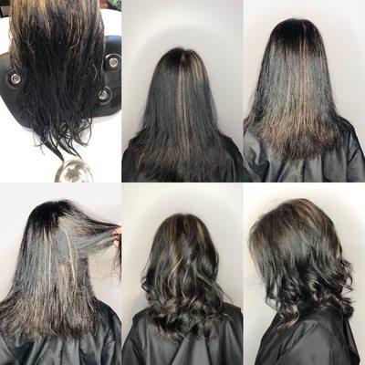 Color and cut correction