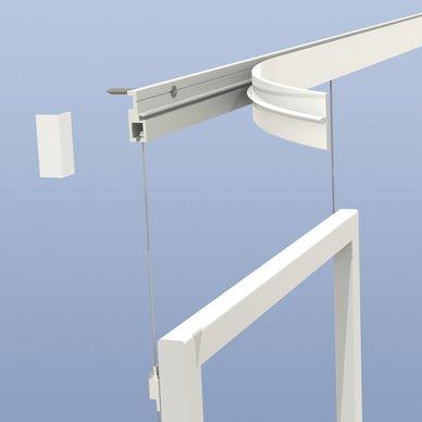 Griplock movable art hanging system