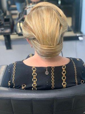 Elegant updo