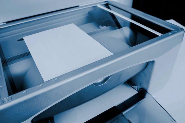 Professional document scanning services