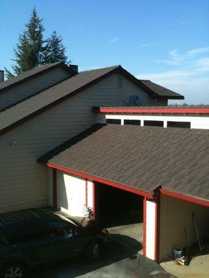 Steel Tile Product on a custom home.