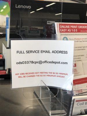 Full Service Email Address