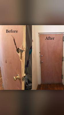 Repair doors