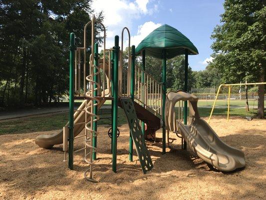 Small playground at Finch Park, Lexington NC