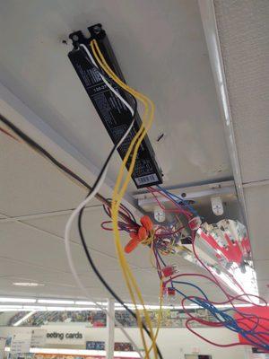 Electrical lights repair