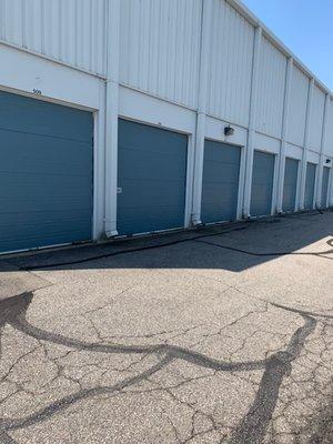 An exterior photo of our storage units.