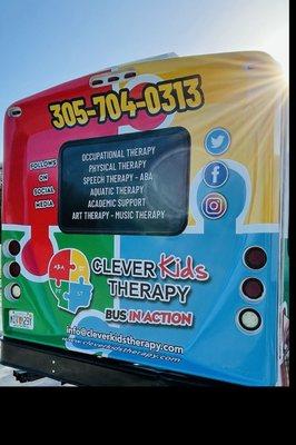 Therapy Bus in Action