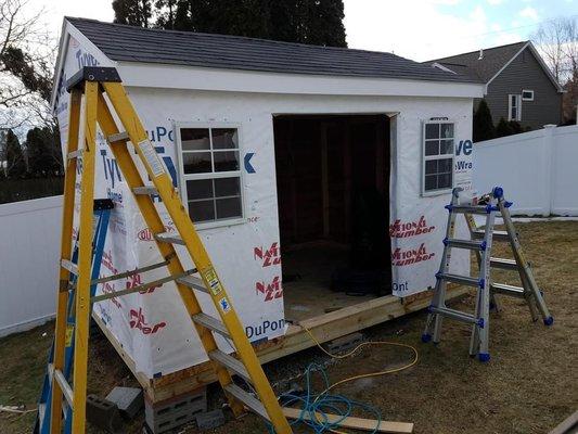 Shed construction