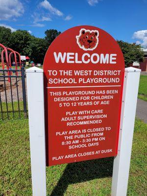 The West District School Playground