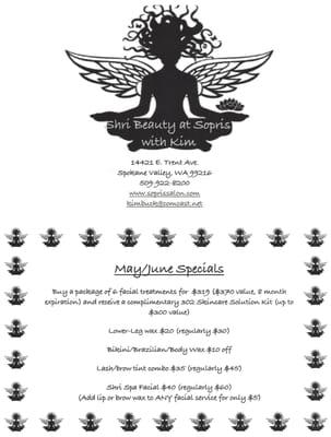 May/June 2014 Specials