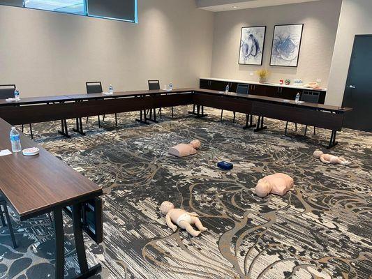 Embassy Suites CPR training