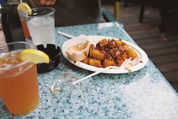 BBQ Pulled Pork Tater Tots