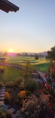 View of the Golf Course  from the room balcony.