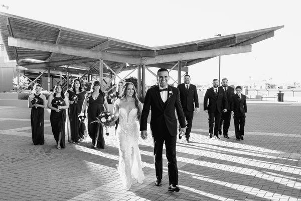 Wedding Party Photography Salomon Ortiz Center Port Corpus Christi