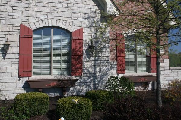 Custom Designed & Crafted Cedar Window Planters.  customarchitecturaldesign.com