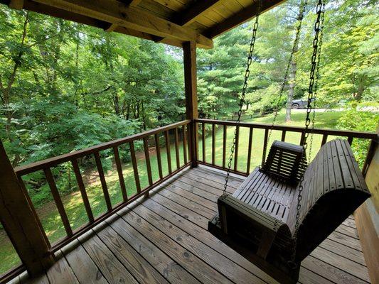 Porch of the Walker Cabin