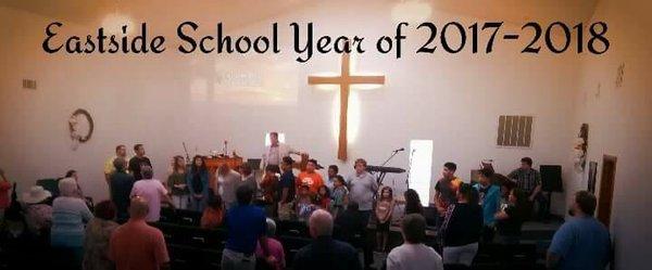 Blessing students and teachers at the start of the 2017 school year