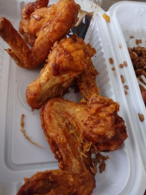 fried chicken wings