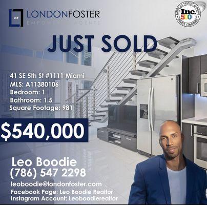 Congratulation to my client on this beautiful investment .