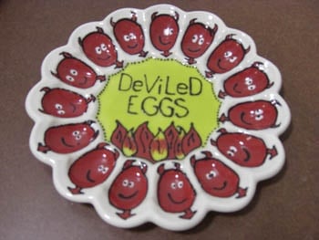 Deviled egg platter