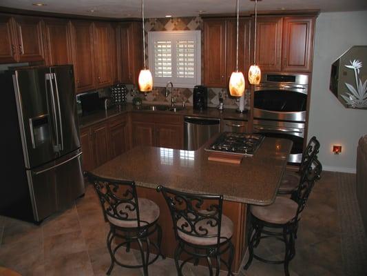 New cabinets with Quartz counter tops