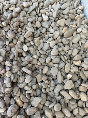 We now carry 5b sized of river rock. Stop by the rock yard and check out our amazing selection of stone.